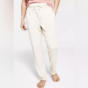 SUN + STONE Men's Sunwashed Knit Pajama Pants Beige Sz Large